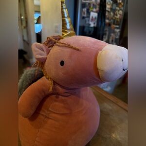 Plushfort 3 pound Plush Pink Weighted Pegusus Stuffed Pillow Animal Toy Target